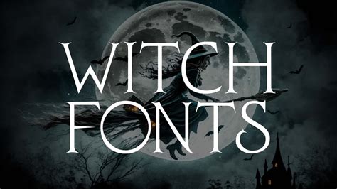 The Power of the Pen: Witchcraft Fonts for Writing and Calligraphy